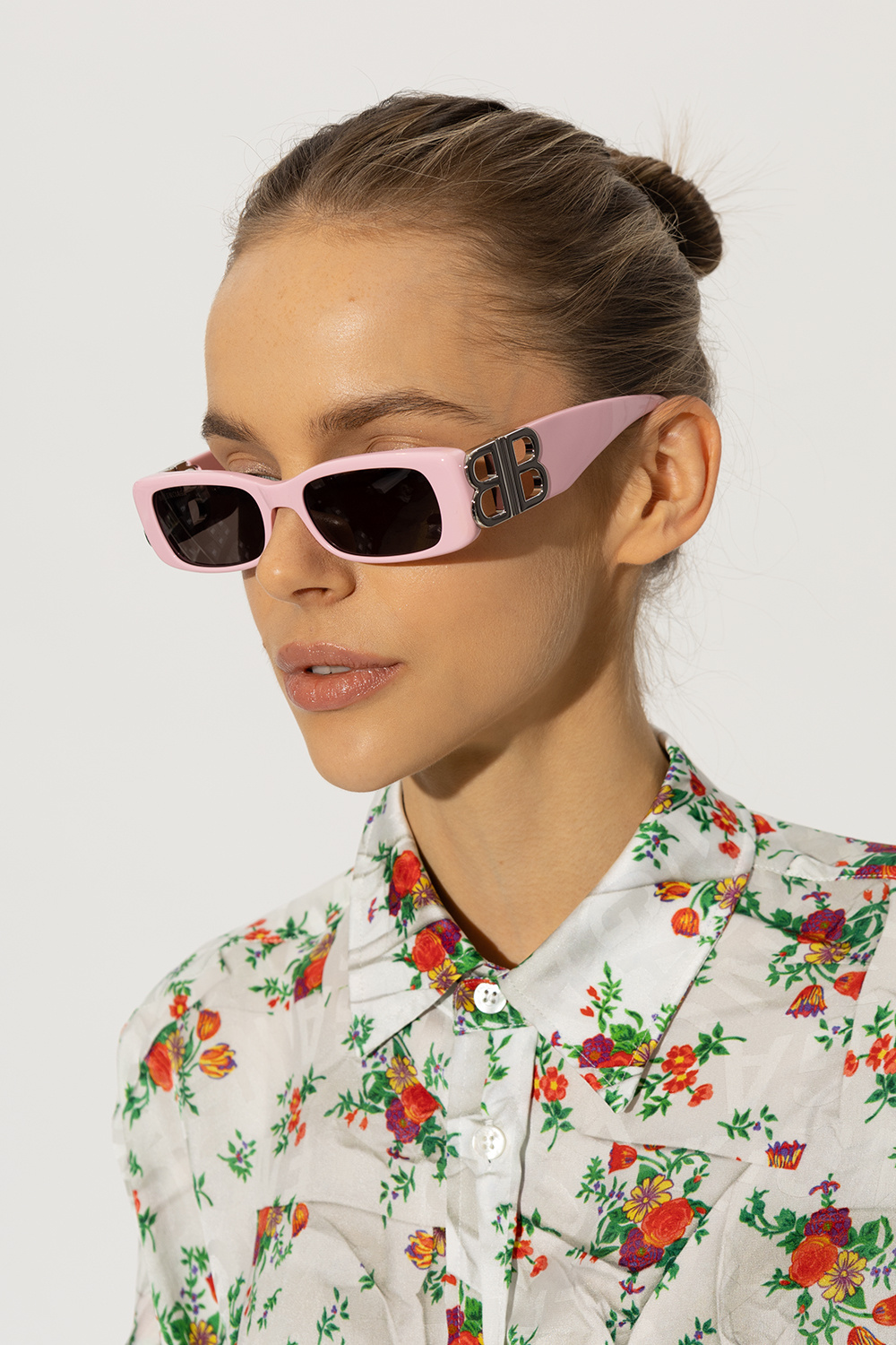 Balenciaga ‘Dynasty Rectangle’ sunglasses | Women's Accessories | Vitkac